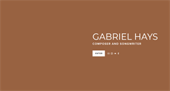 Desktop Screenshot of gabrielhays.com